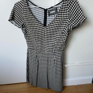 Reformation Gingham mini dress